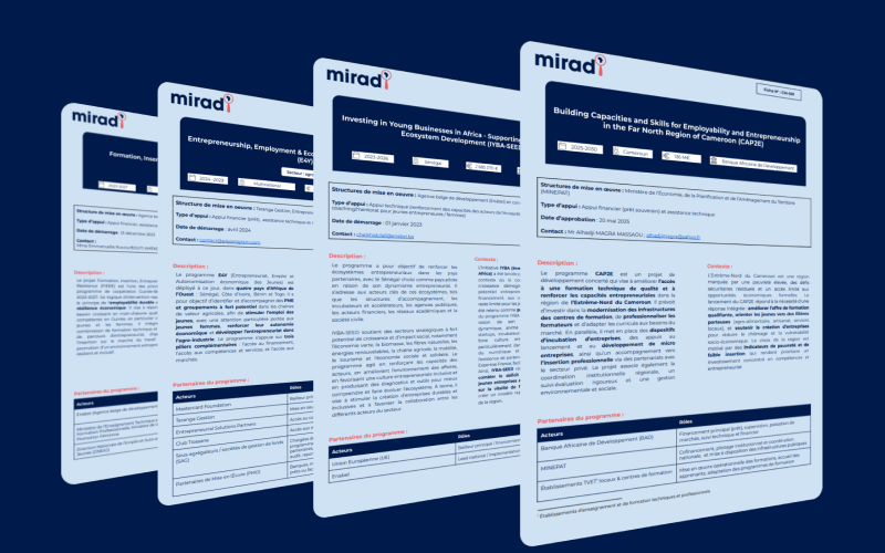 Téléchargements illimités des fiches programmes